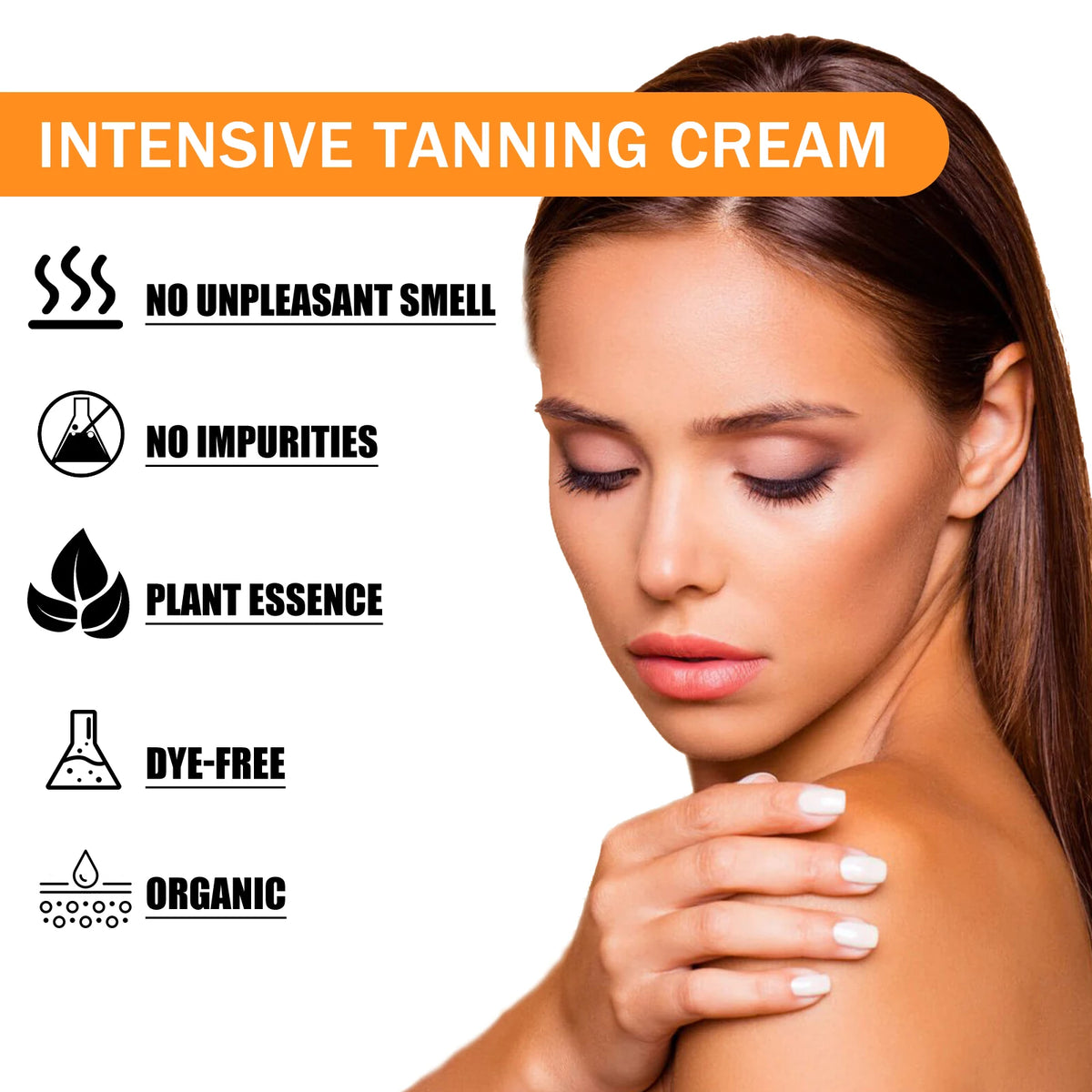 Instant Self-Tanning Lotion Black Brown Self Tanner for Face Body Lasting Glow Body Bronzer Even Skin Tone Bronzing Lotion
