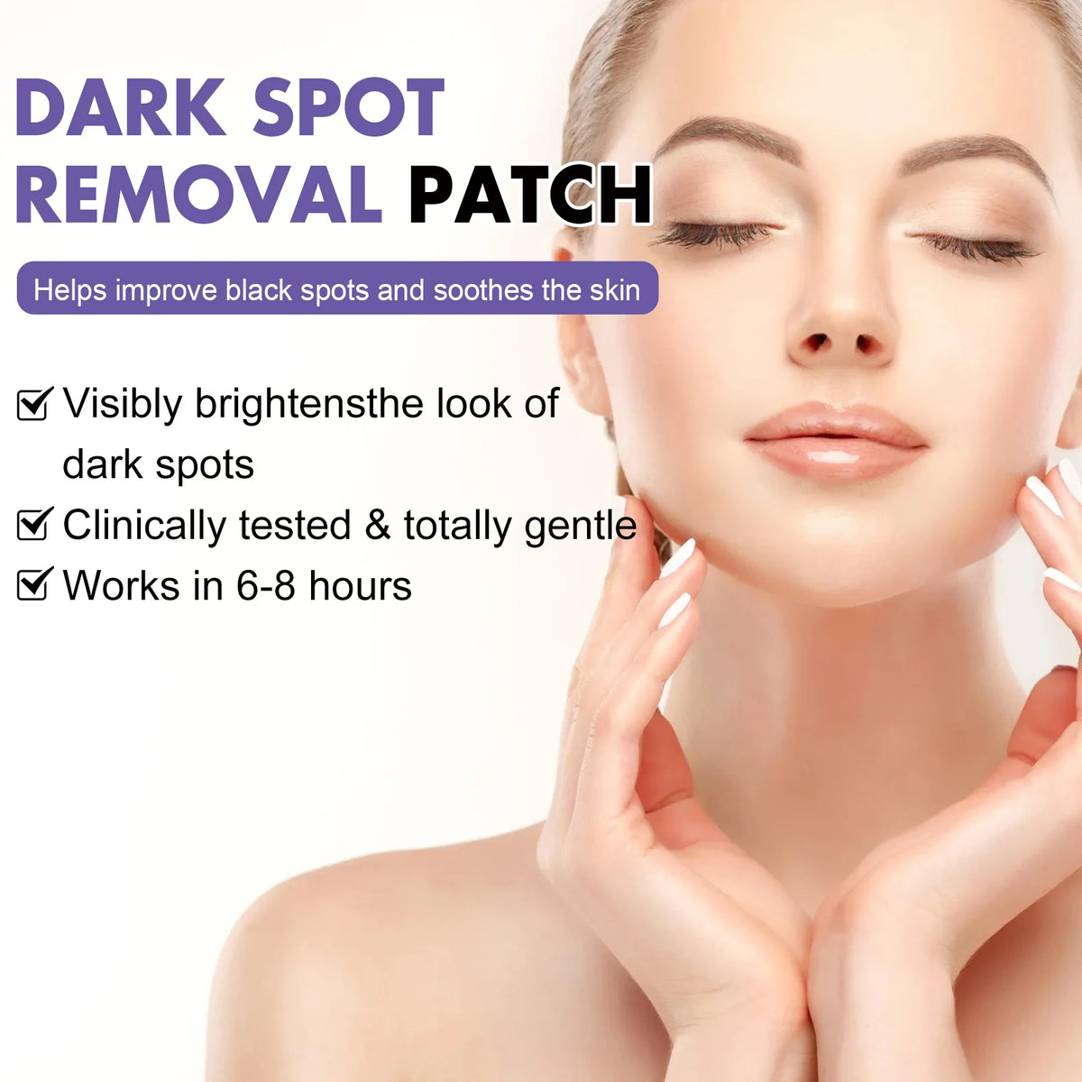 Dark Spot Correcting Patches Freckles Remover Brightening Fade Fade Dark Spots Lightening Melasma Facial Invisible Care Stickers