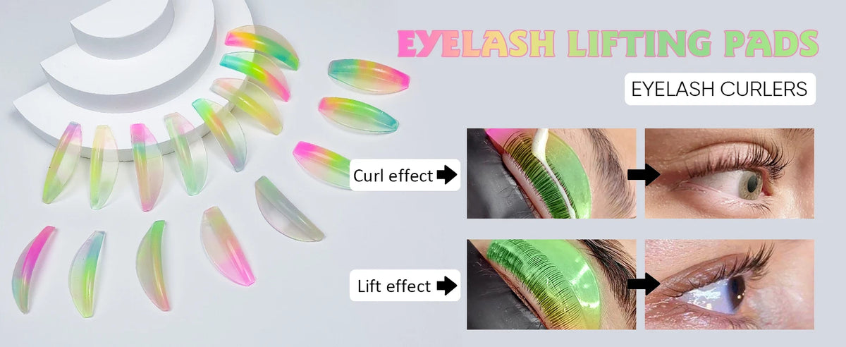 Libeauty Silicone Eyelash Perm Rad Lash Lift Shield Lifting 3D Eyelash Curler Accessories Eeyelash Curling Iron Makeup For Women