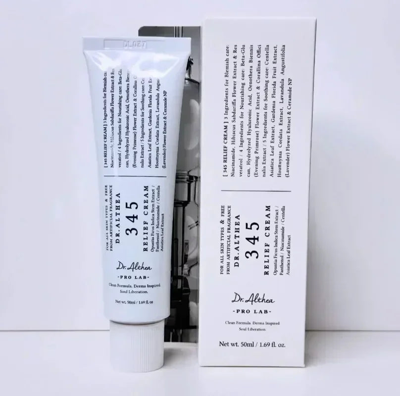 Dr.Althea 147 Barrier Cream 345 Relief Cream Korean Original Facial Collagen Moisturizer Centella Asiatiea Hyaluronle Acid Cream