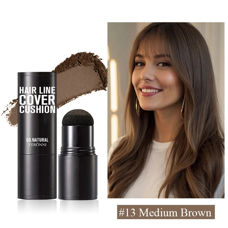 Instant Hairline Powder Fast Covering Hair Root Concealer Eyebrow and Beard Lines, and Long-lasting Wind and Sweat Resistant