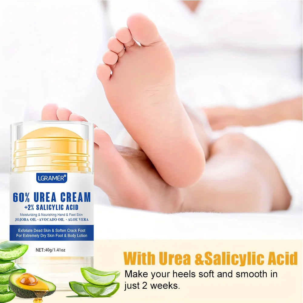 LGRAMER Urea Foot Cream Repairs Dry Skin Deeply Moisturizes and Nourishes The Skin Strengthens The Skin Enhances Its Toughness