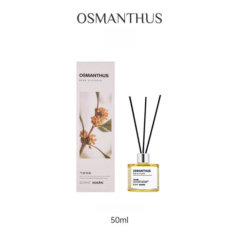50ml Reed Diffuser Sets Rose Lavender Jasmine Essential Oil with Expanding Stick Hotel Home Aromatherapy Air Fresh Fragrance