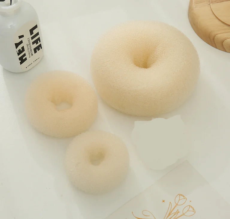 3PCS Maruki Head Hair Curler, Korean Style Versatile Hair Accessories, Fluffy Curled Lady Easy Big Ring Hair Styling Tools