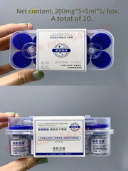 Effective Peptide 99% GHK-CU Copper  Lyophilized Powder For Anti-Aging Fade Fine Lines Improve Elasticity Repair Skin Barrier