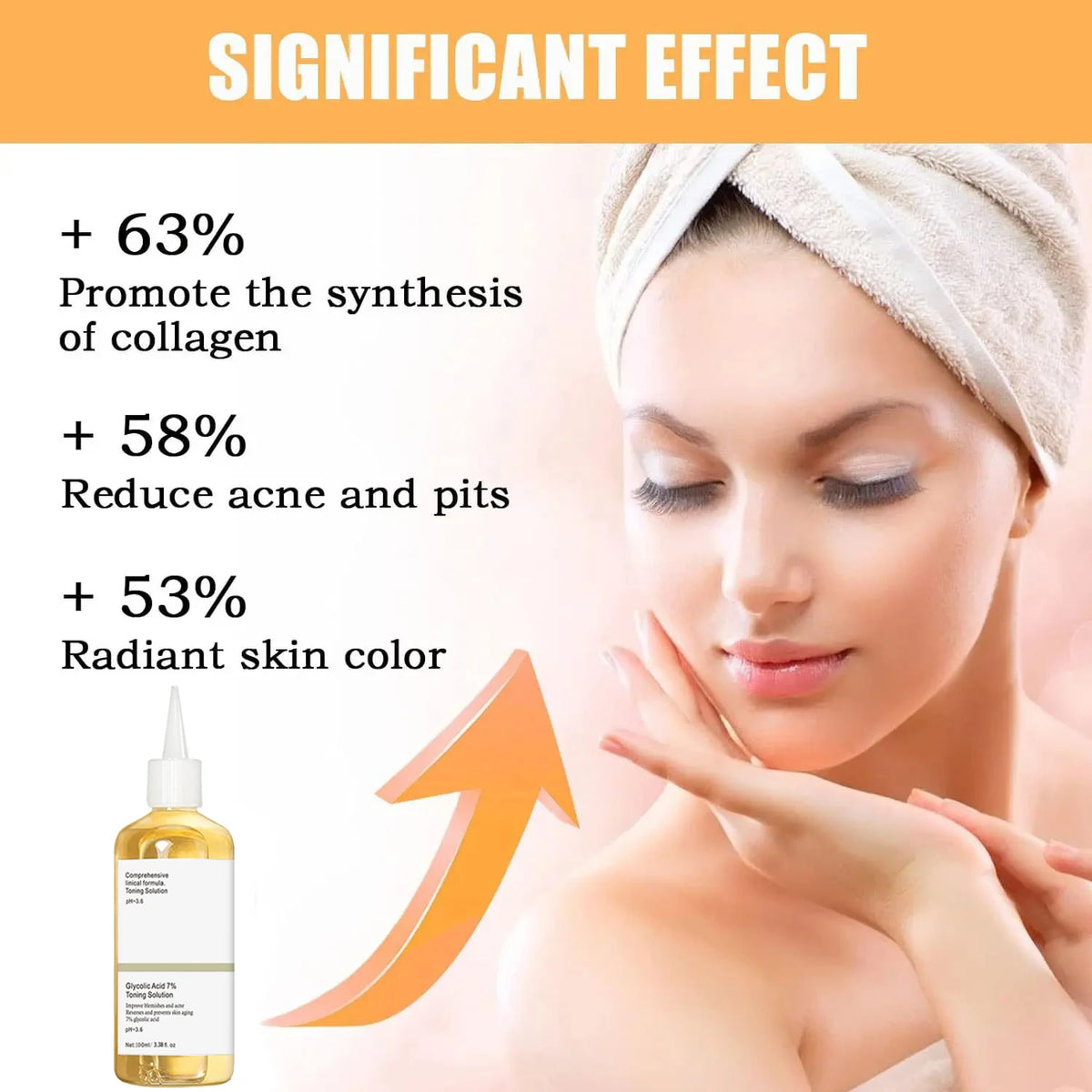 Glycolic Acid 7% Toning Solution To Remove Acne Moisturize Skin Rejuvenating Lotion Gentle Glycolic Acid Tone Exfoliating Toner