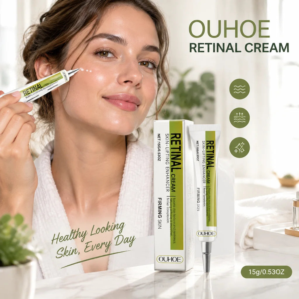 1/2/3/4 Pcs Retinol Face Cream Moisturizing Hydrating Skin Care Gentle Formula for Sensitive Skin Portable Travel Size 15g