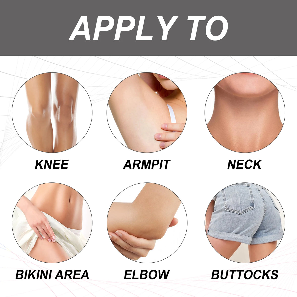 Body Snow Bleach Cream Dark Spot Corrector Niacinamide Brightening Body Cream for Underarms Inner Thighs Knees Elbows Bikini Are