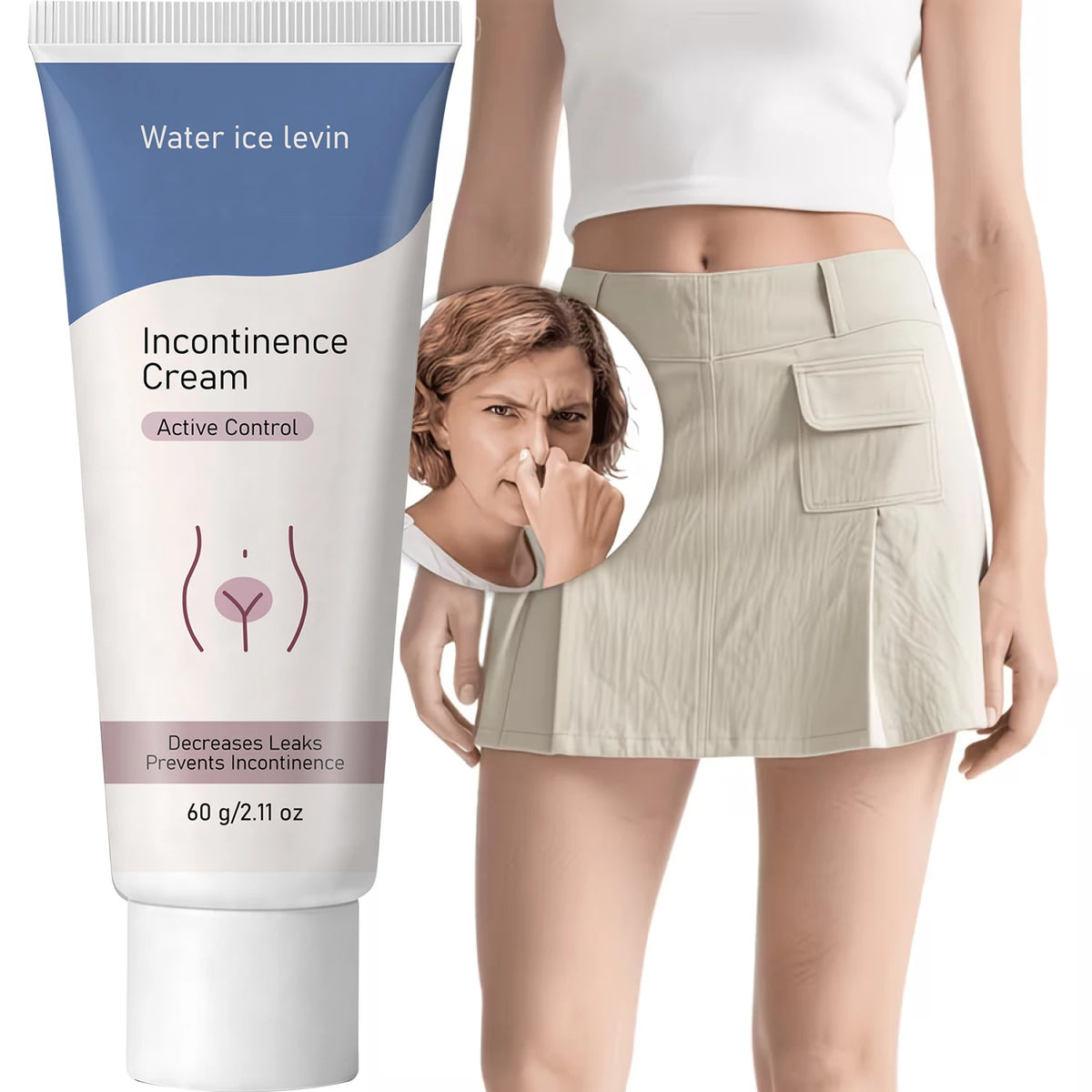 Niacinamide Collagen Incontinence Care Cream, Moisturizing Skin Support for Bladder Control