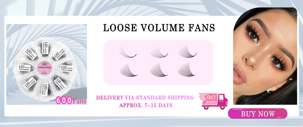 CoMango W Eyelash Extension Automatic Flowering 2d/3d/4d/5d/6d/8d W Fake Lashes 0.07 CD Premade Volume Fans Individual Eyelashes