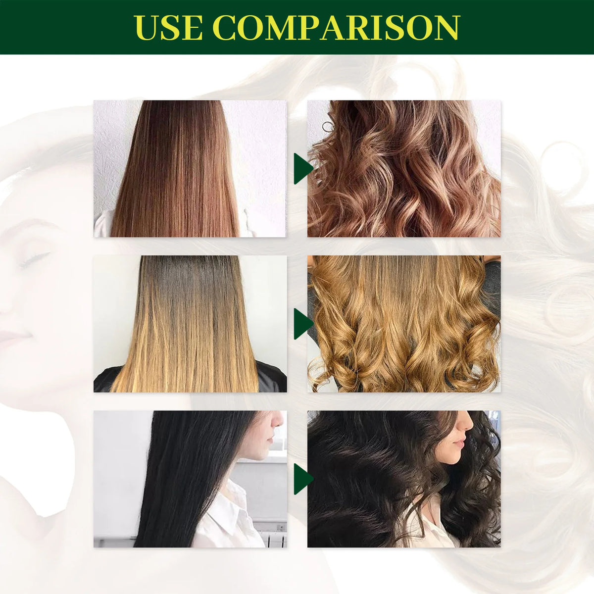 Olive Oil Hair Styling Mousse Long Lasting Styling Reduces Hair Frizz Prevents Hair Breakage Maintains Hair Curls Hold Mousse