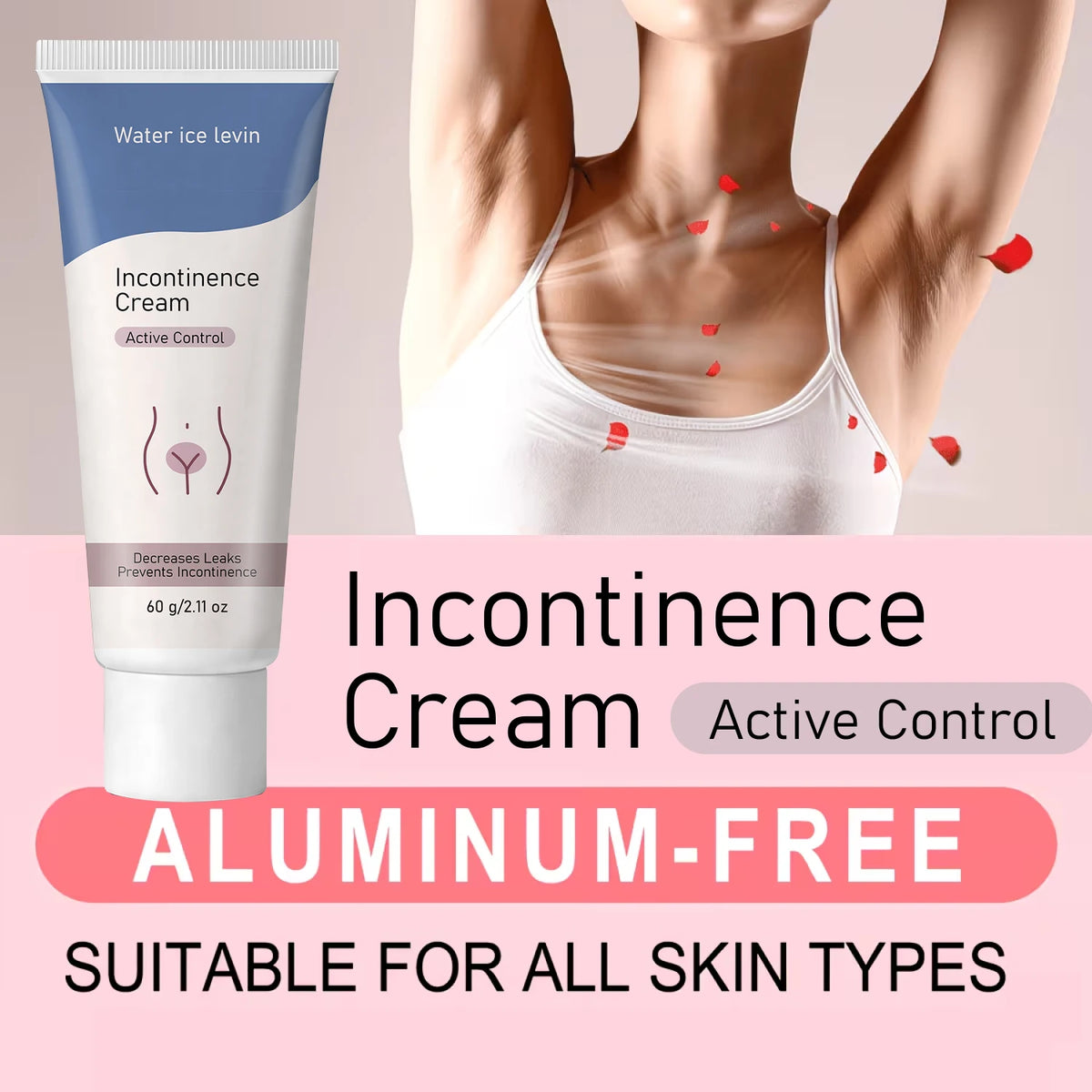 Niacinamide Collagen Incontinence Care Cream, Moisturizing Skin Support for Bladder Control