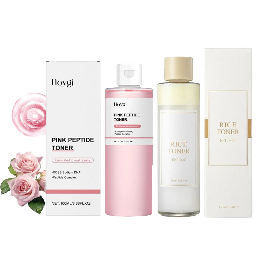Rose Essence Toner for Glowing Skin Soothing Moisturizer Improve Dark Spots Uneven Tone Deep Nourishing Brightening Facial Water