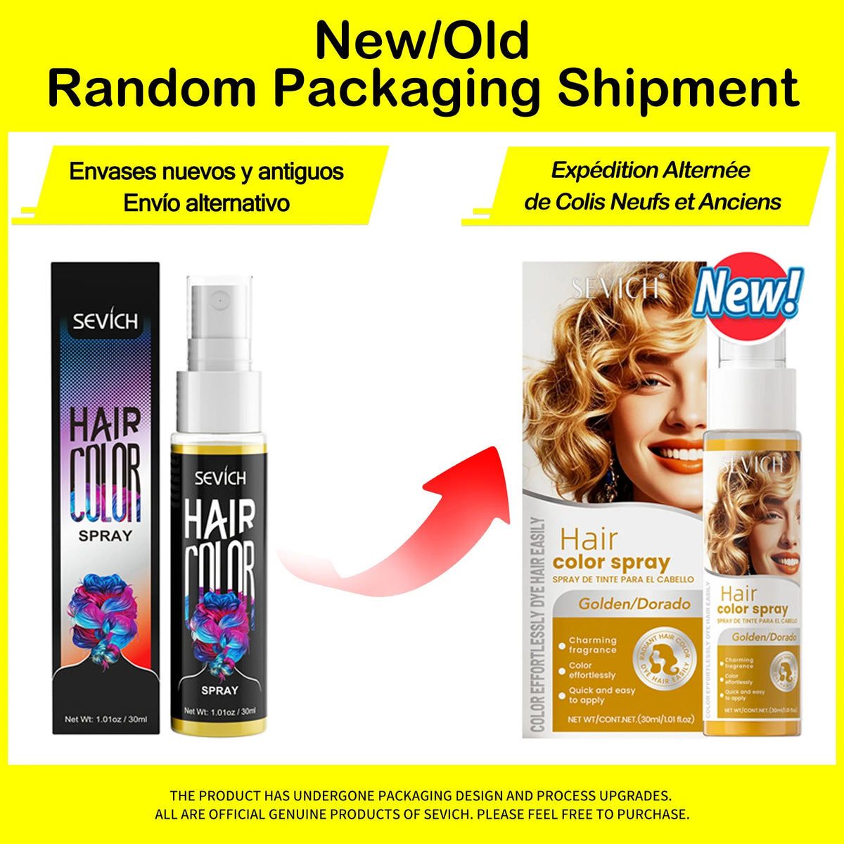 New Hair Color Spray 30ml Temporary Diy Hair Dye Spray Halloween Party Costume Instant Hair Styling Spray Disposable Hair Tools