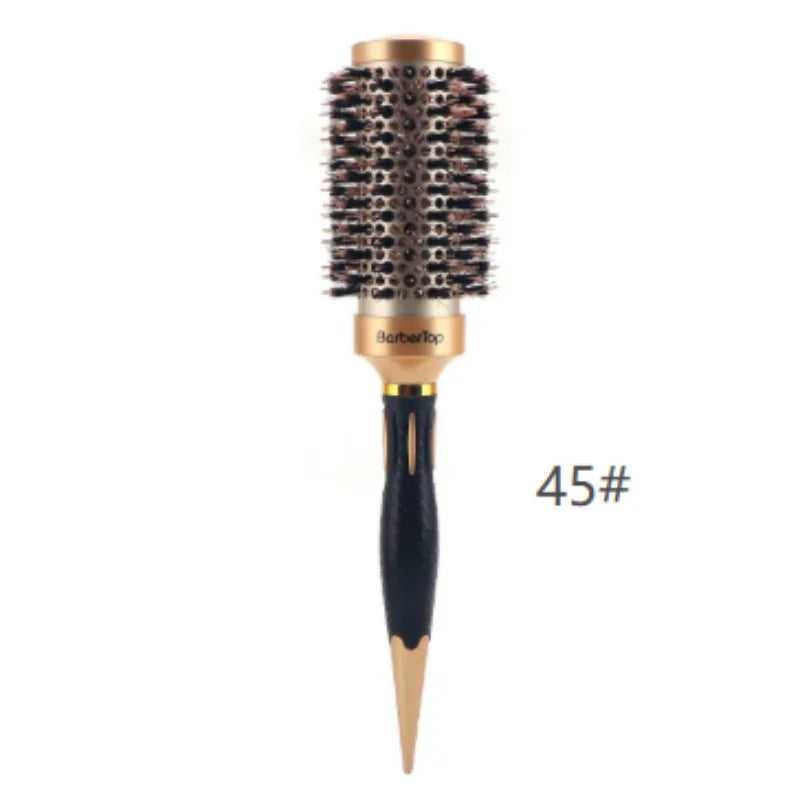 Anti-static Hair Brush Salon Barber Styling Comb for Wet & Curly Hair Women Daily Hair Curling & Grooming Tool