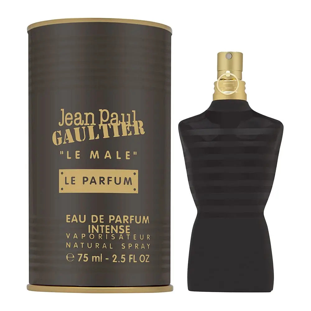 Jean Paul Gaultier Le Male Le Beau Series 3 Styles Perfume Collection for Men Eau De Parfum Long Lasting Fragrance Iconic Torso Shaped Bottle Luxury Cylindrical Metal Gift Can Ideal Birthday Holiday Collector Gift for Husband