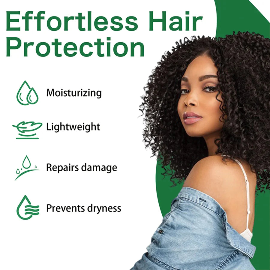 GOIPLE 100ml 2 In 1 Professional Wig Milk Spray Leave In Conditioner Heat Protection Mist Moisturizes Hair Care Product