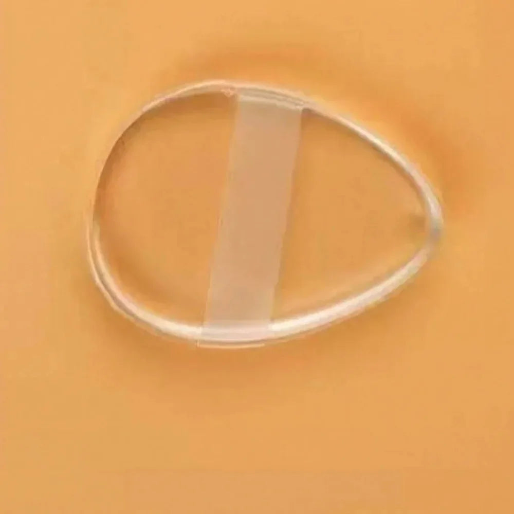 1/2Pcs Silicone Makeup Sponge Foundation Sponge 2026 Water-Based Crystal Jelly BB Cushion Puff