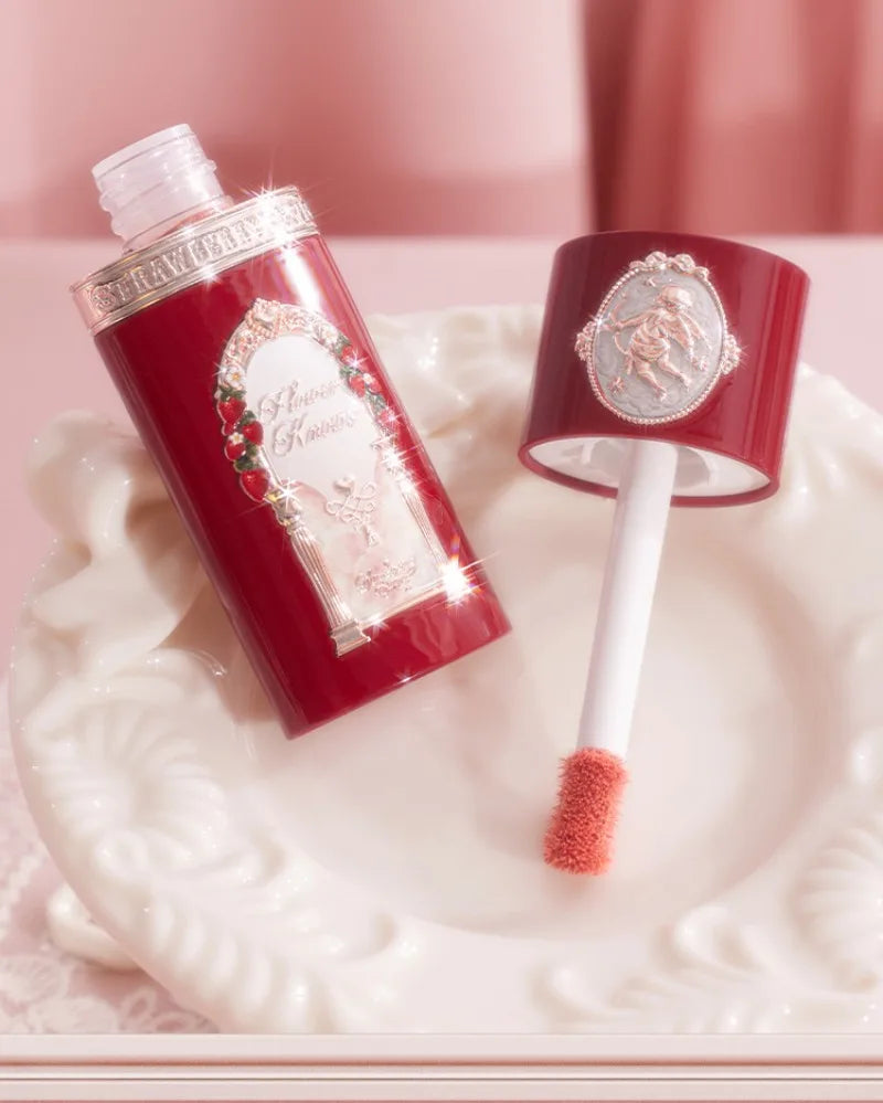 Flower Knows Strawberry Cupid Collection Liquid Blush Makeup for Cheeks Matte Finish Face Blushes Cream For Healthy Natural
