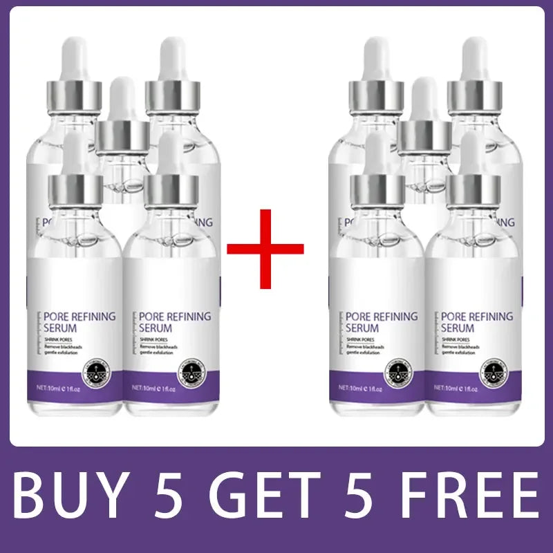 Pore Shrinking Serum Face Removing Large Pores Tightening Facial Pore Minimizing Essence Skin Care Beauty Firm Skin