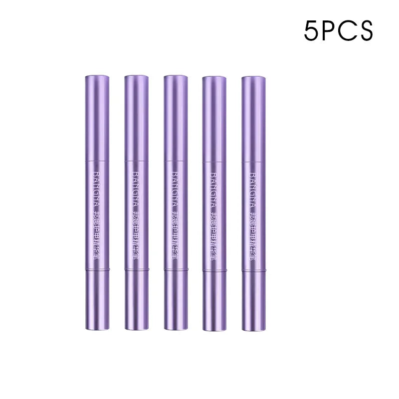 3-in-1 Nail Art Pen Hand Armor Essence Brush Cuticle Pusher Manicure Care Tools Cuticle Oil Pen Dead Skin Cuticle Remover Pen