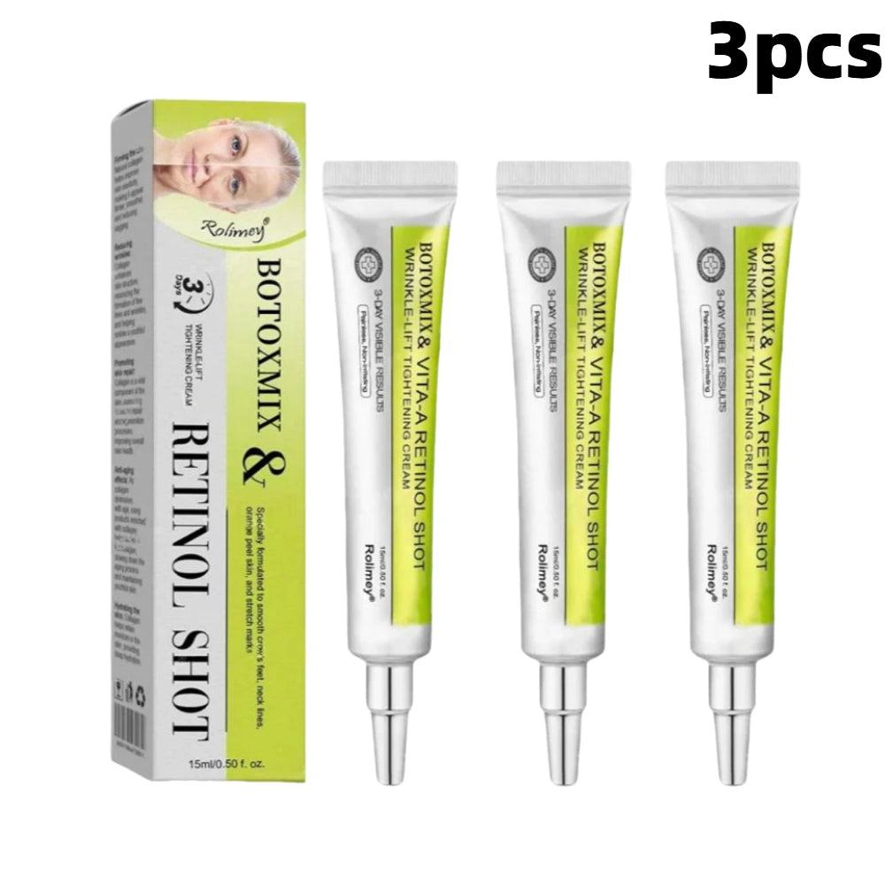 Retinal Shot Tightening Booster Cream - Firming Brightening Hydrating Night Cream For Dry Sensitive Skin Winter Daily Skin Care
