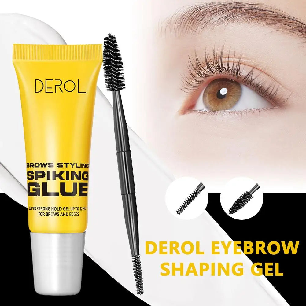 3D Eyebrow Styling Gel Waterproof Transparent Quick Dry Eyebrow Long-lasting Wax Set Brow Lifting Eyebrow Enhancers Makeup