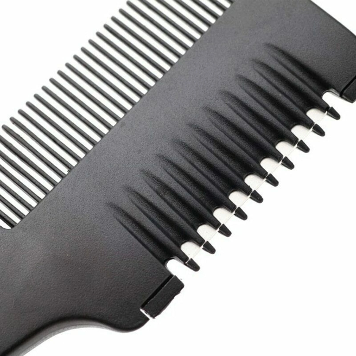 Double Sided Hair Razor Comb Blades Inside Cutting Thinning Barbers for Daily DIY Home Hair Styling
