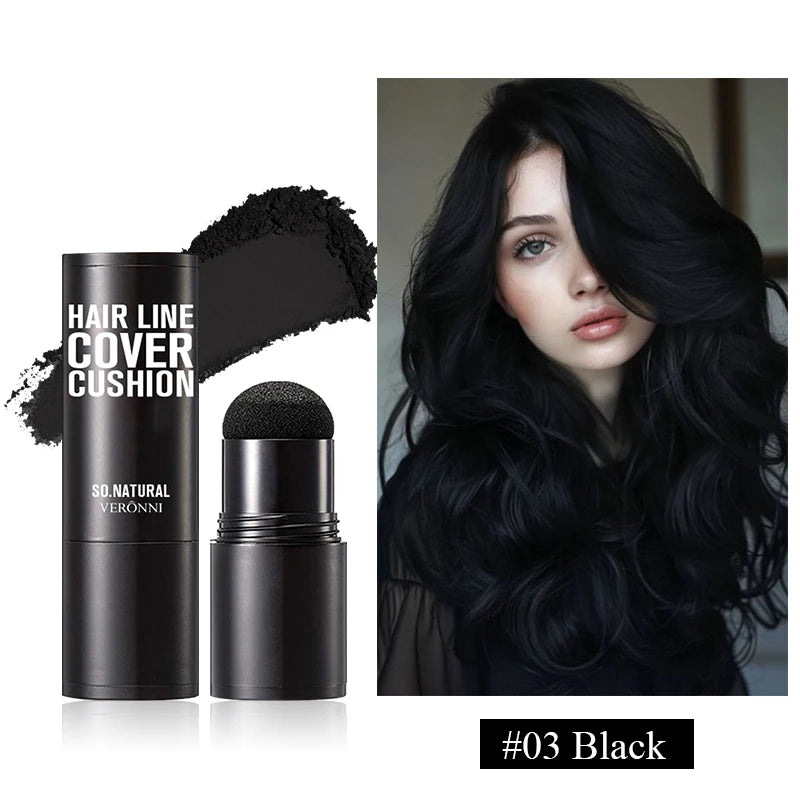 Instant Hairline Powder Fast Covering Hair Root Concealer Eyebrow and Beard Lines, and Long-lasting Wind and Sweat Resistant