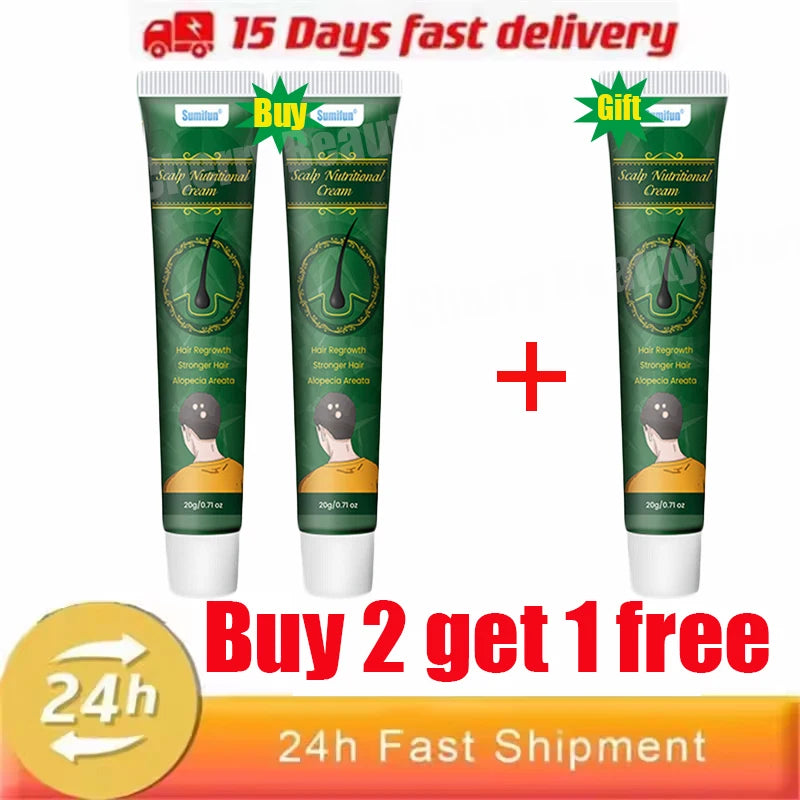 Fast Ginger Hair Growth Cream Anti Hair Loss Baldness Repair Damaged Scalp Treatment Nourish Hair Root Care Products Women Men
