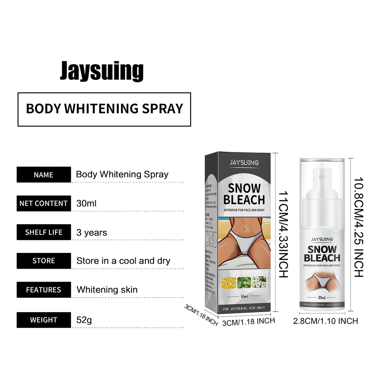 Face Body Whitening Cream Private Part Armpit Elbow Bleaching Eliminate Ac-ne Mark Dark Sp-ot Melanin Moisturizing Lighten Serum