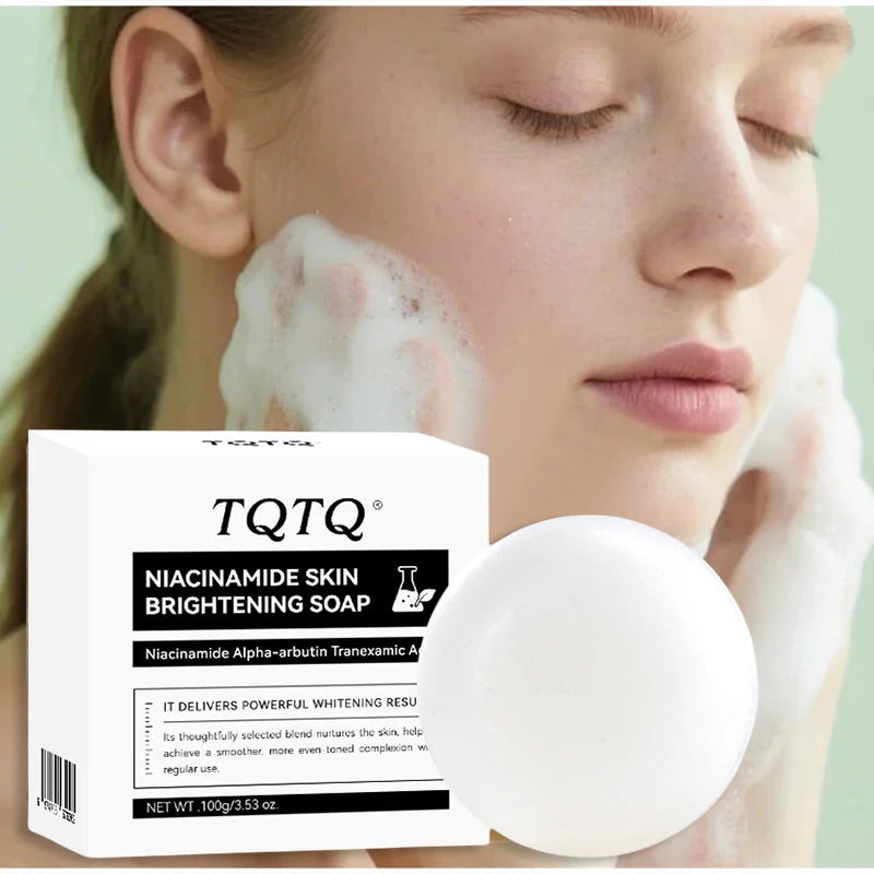 Niacinamide Cleansing Soap Hydrating Body Wash Bar Body Cleansing Ointment Improve Dull Skin Gentle Bath Soap For Men Women New