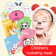 1/5/8 PCS Animal Character Face Masks Hydrating Spa Masks Sheet with Hyaluronic Acid, Skincare Party Facial Masks for Kids Teens