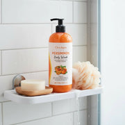 100ML Persimmon Body Wash Moisturizing Skin Cleaning Smooth Soft Body Odor Remover Bath Products Exfoliating Shower Gel Care