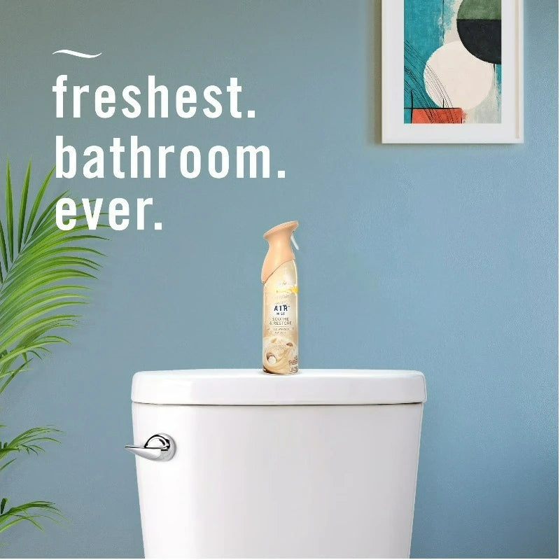 Air Freshener Spray, Odor-Fighting Room Spray, Soothe & Restore, 8.8oz, 2 Count