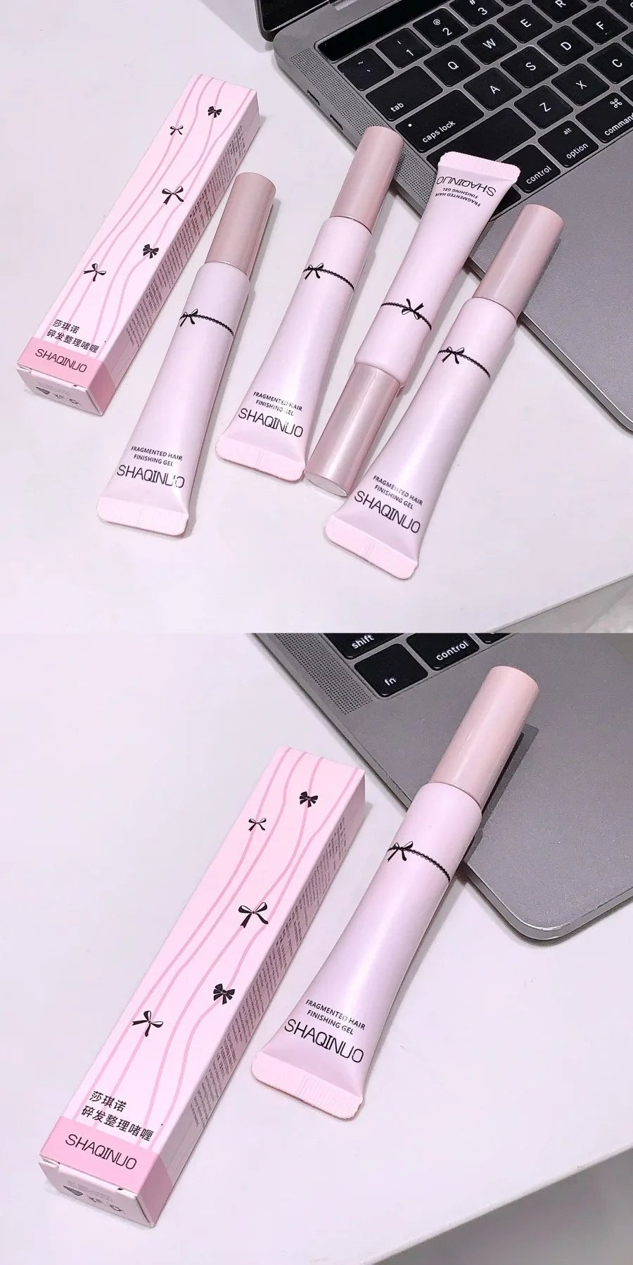 15g Broken Hair Wax Stick Hair Styling Gel Cream Big Brush Fixed Shaping Refreshing Not Greasy Hair Finishing Cream Mascara