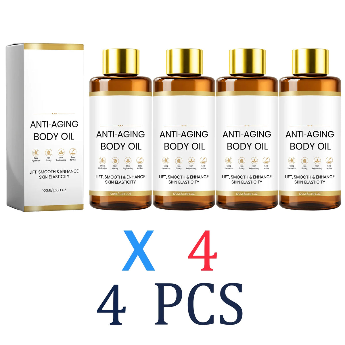 Body Oil Centella asiatica Moisturizing Hydrating Skin Care Non Greasy Body Lotion Oil 100ml Nourishing Body Daily After Shower