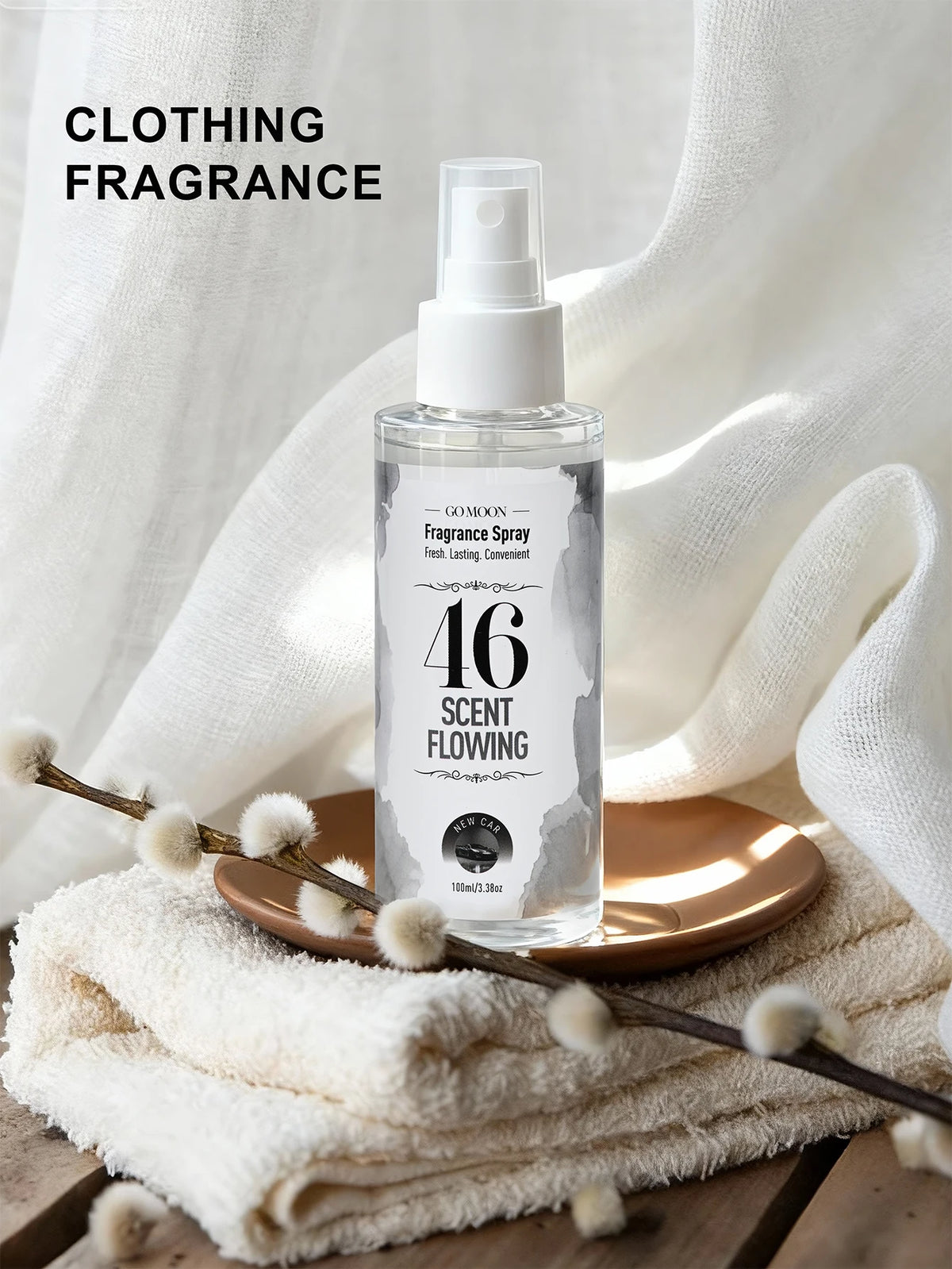 100ml/3.38oz, 10 Scents Fragrance Spray, Quickly Remove Odors, Long Lasting Fragrance, Air Fresh, Suitable for Home, Car, Gifts