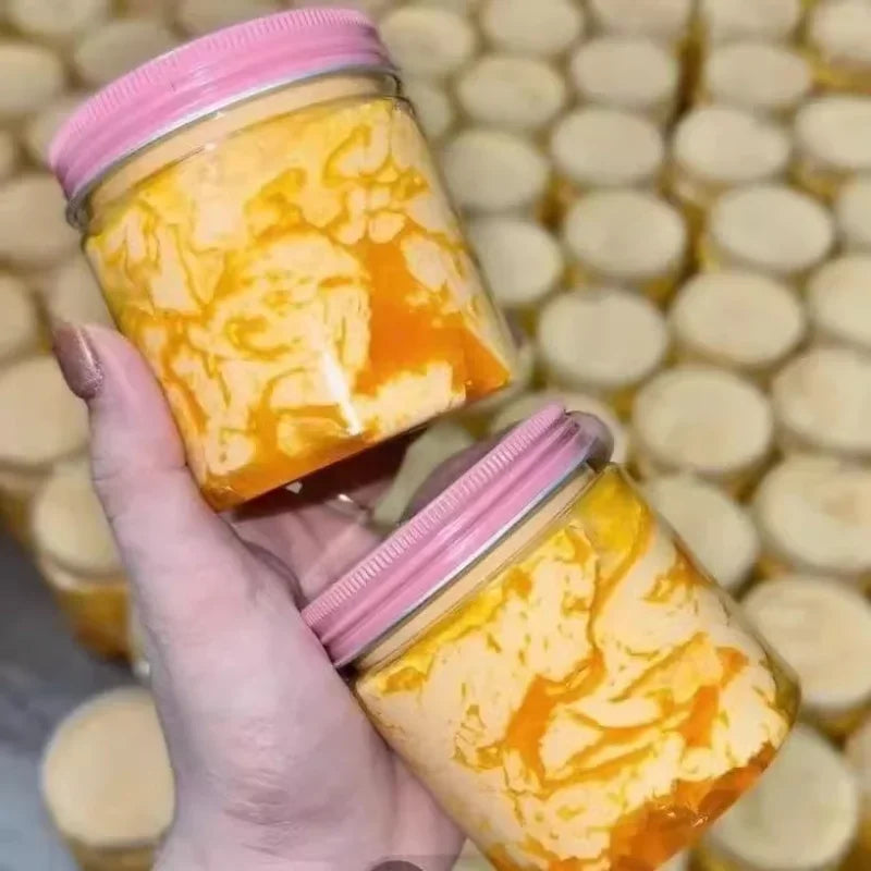 200g Kem Body Cốt Thái Rỉ Dầu Vàng Nắp Hồng Ram Trắng Mịn Da, Chống Lão Hóa, Dưỡng Ẩm Da