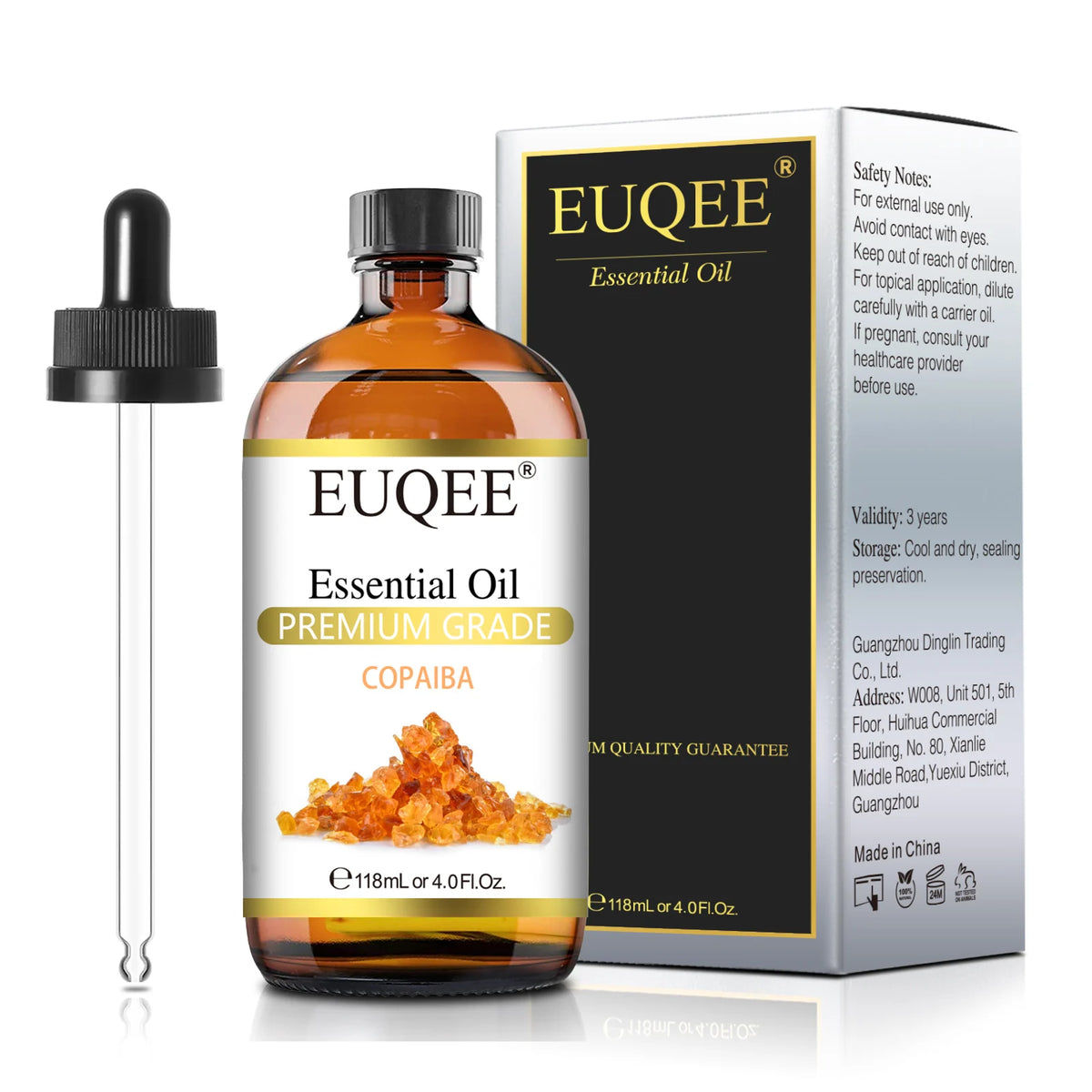 EUQEE 118ml Pure Essential Oil For Skin Peppermint Lavender Eucalyptus Vanilla Bergamot Aromatherapy Essential Oils For Diffuser
