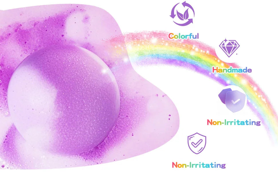 Bath Bombs for Kids with Surprise Inside, 24 Pack Kid Bath Bombs Gift Set, Easter Gifts for Kids Bubble Bath Product for Boys Gi
