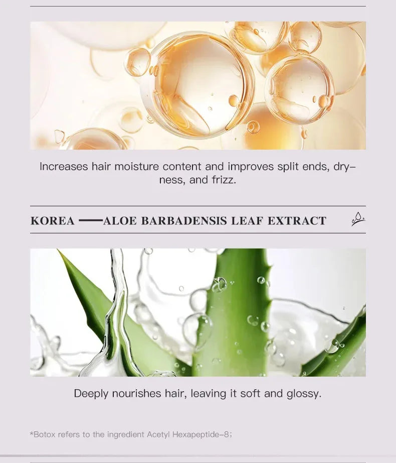 Magical Keratin Hair Mask 5 Seconds Repair Damaged Frizzy Hair Soft Smooth Shiny Nutrition Deep Moisturize Nourishing Hair Care