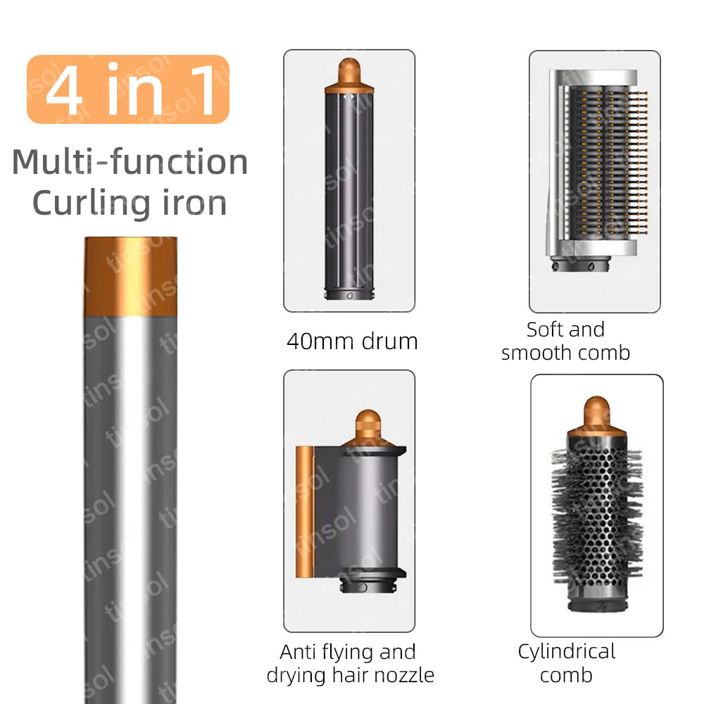 6-in-1 multifunctional hair styler, 110,000 RPM high-speed hair care, ionic hair dryer, quick drying, automatic curling set