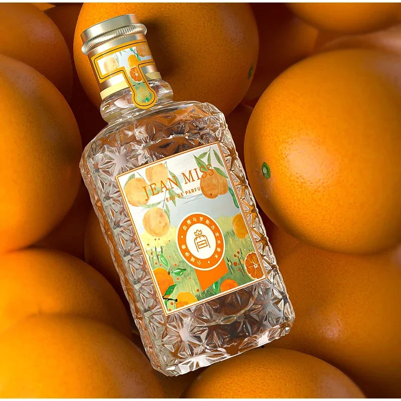 Floral Fruity Citrus Perfume Spray,Orange Basil Women Scent,Rose/Musk/Lemon/Pink Pepper/Patchouli Fragrance Mist,Clean Fresh EDT