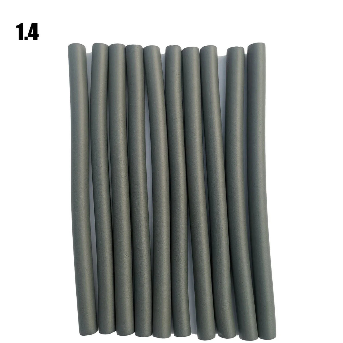 10pcs Flexible Hair Curling Rod Soft  Heatess Hair Curler Makers Foam Bendy Twist Curls Flexi No Heat Rollers Styling Tools