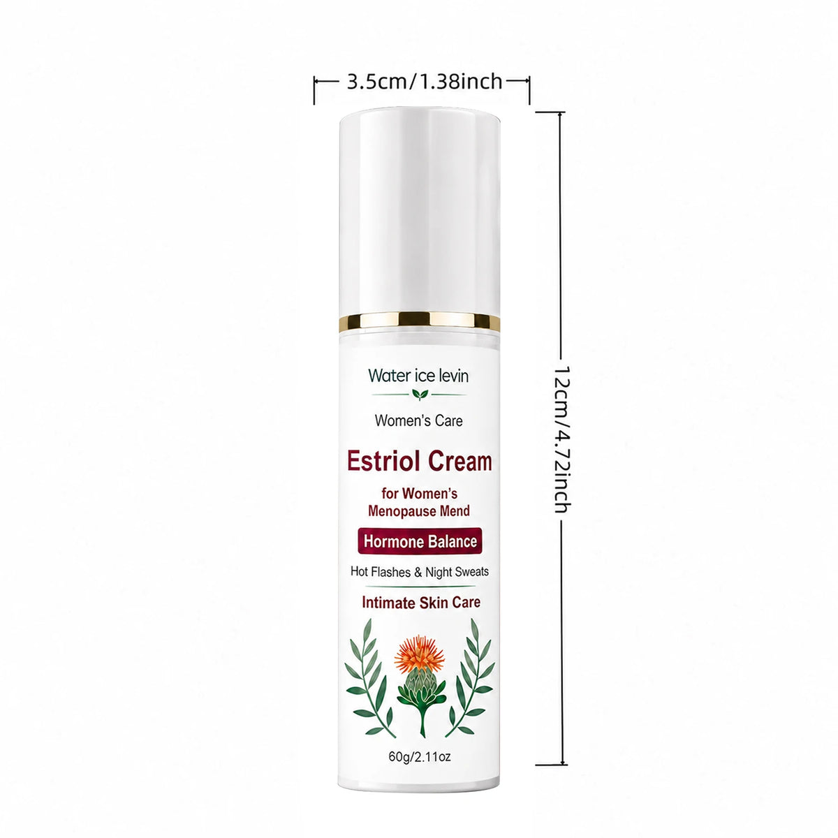 Water ice levin Moisturizing Estriol Cream 60g For Women Intimate Skin Care Hydrating Firming Body Skin Cream