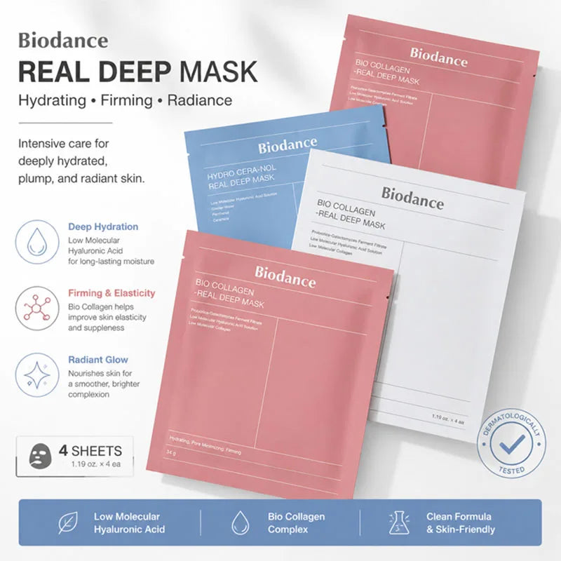 Bestseller Biodance Face Mask Moisturize Face Deep Hydration Gel Toner Cotton Tablet Oil Control Essence Moisturizing Skincare