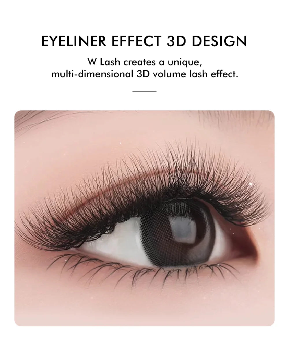 NATUHANA W-Shaped 4D 5D Volume Eyelash Extensions Premade Volume Fans W Shape Lashes Natural Soft False Eyelashes for Makeup