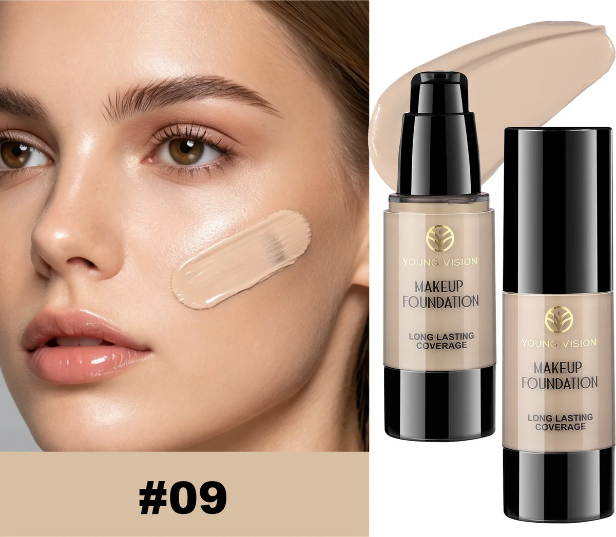 3 Colors Silky Concealer Cover Acne Marks Spots Dark Eye Circles Face Brightening Skin Whitening Concealer