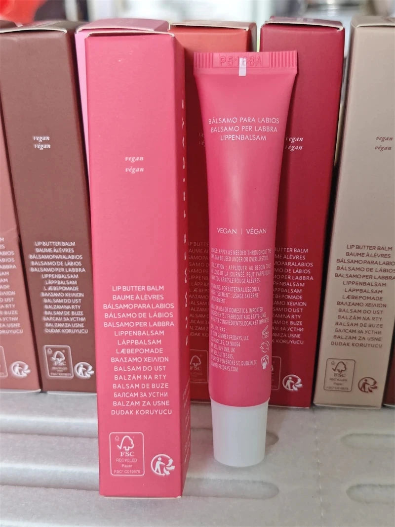 Popular  Brand Summer Lip Balm Pink Sugar Birthday Cake Vanilla Beige Toasted Marshmallow Moisturizing Lipstick Lip Gloss Makeup
